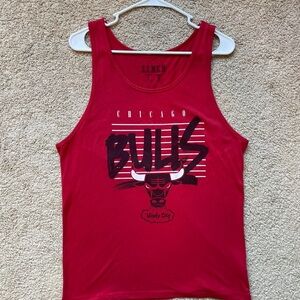 Chicago Bulls Red Tank Top Large - 21MEN Blackwood Classics Windy City